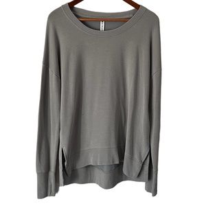 Athleta Coaster Luxe Sweater Sage Green Size Medium